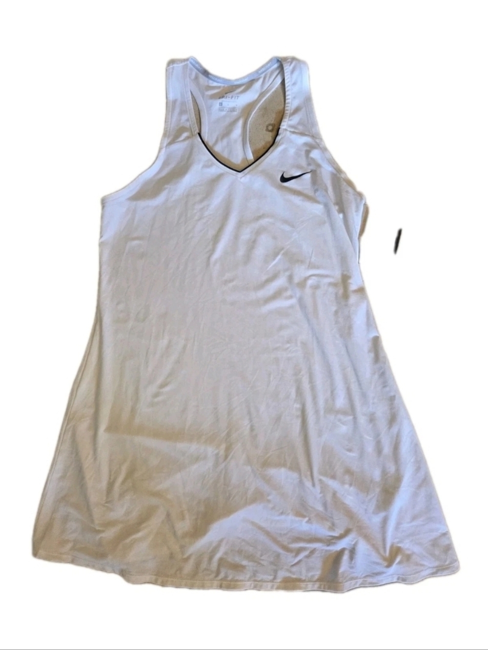 Nike Court Women's Dri-Fit  Tennis/Pickleball Dress White Size Large NWT $70